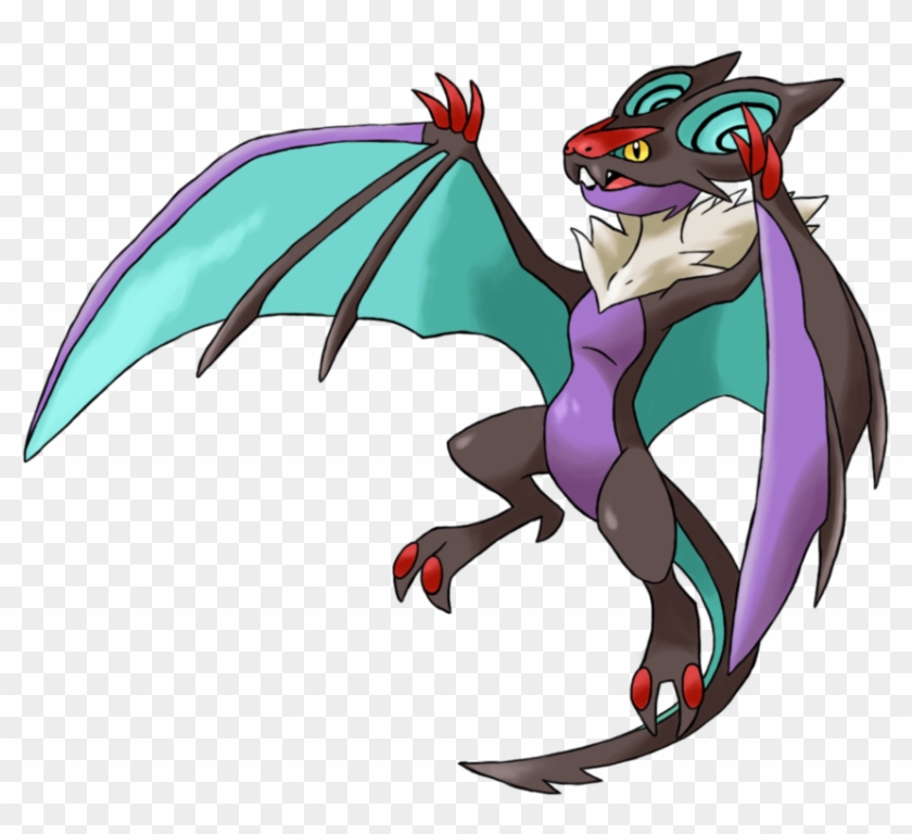 Bruyverne -noivern By Alounea - Ash Team In Kalos #597067