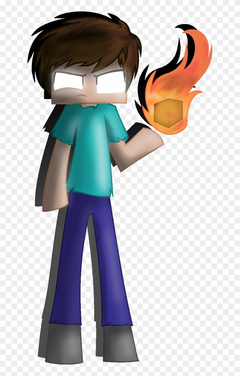 Herobrine By Laser-pancakes On Deviantart - Minecraft Drawings Herobrine #597102