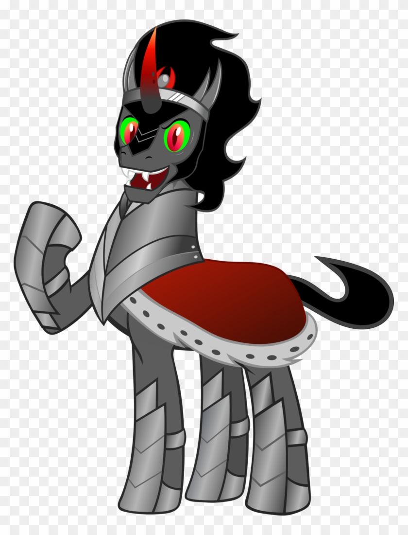 King Sombra Joy Vector By Legat-bf - Mlp King Sombra Happy #597199