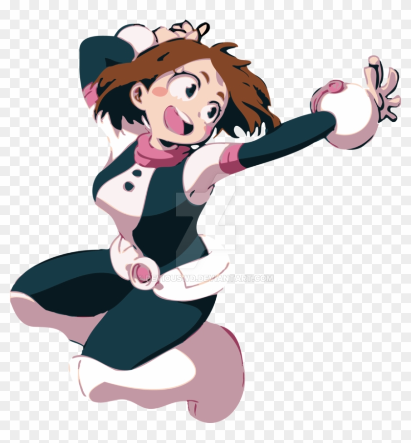 My Hero Academia By Deviouswd - Boku No Hero Academia Png Uraraka - Free Tr...