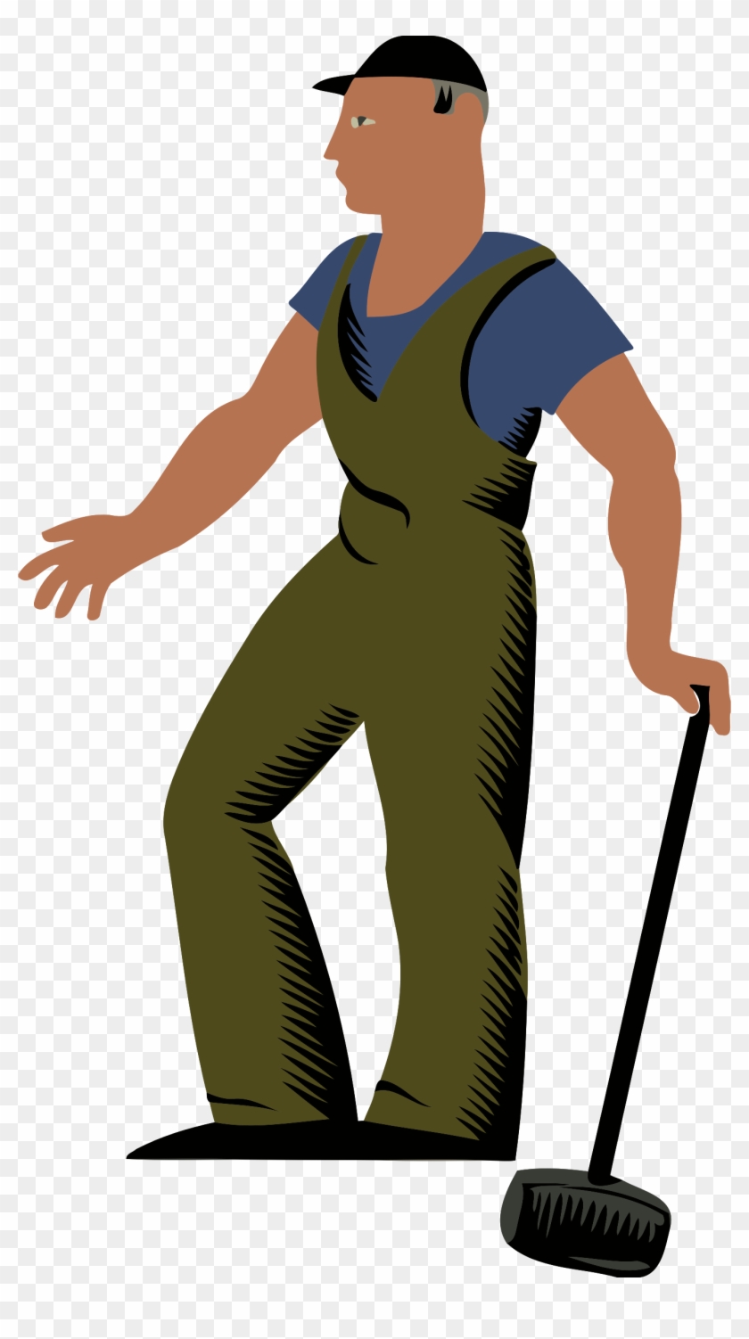 Laborer Clip Art - Laborer Clip Art #597428