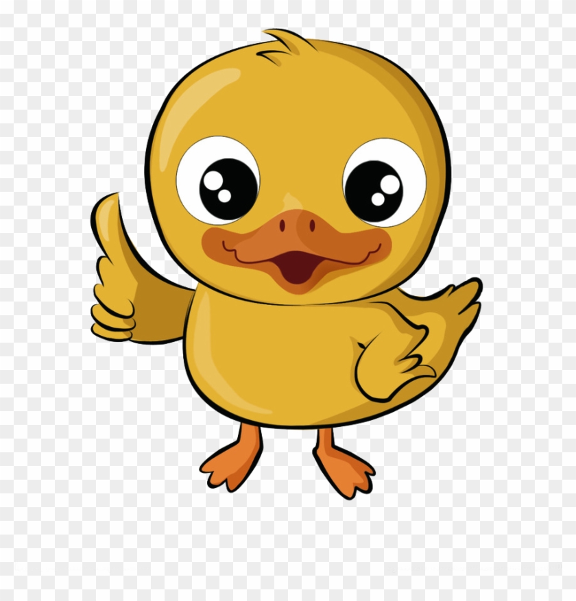Cute Little Yellow Duck - การ์ตูน เป็ด เหลือง น่า รัก ๆ #597422