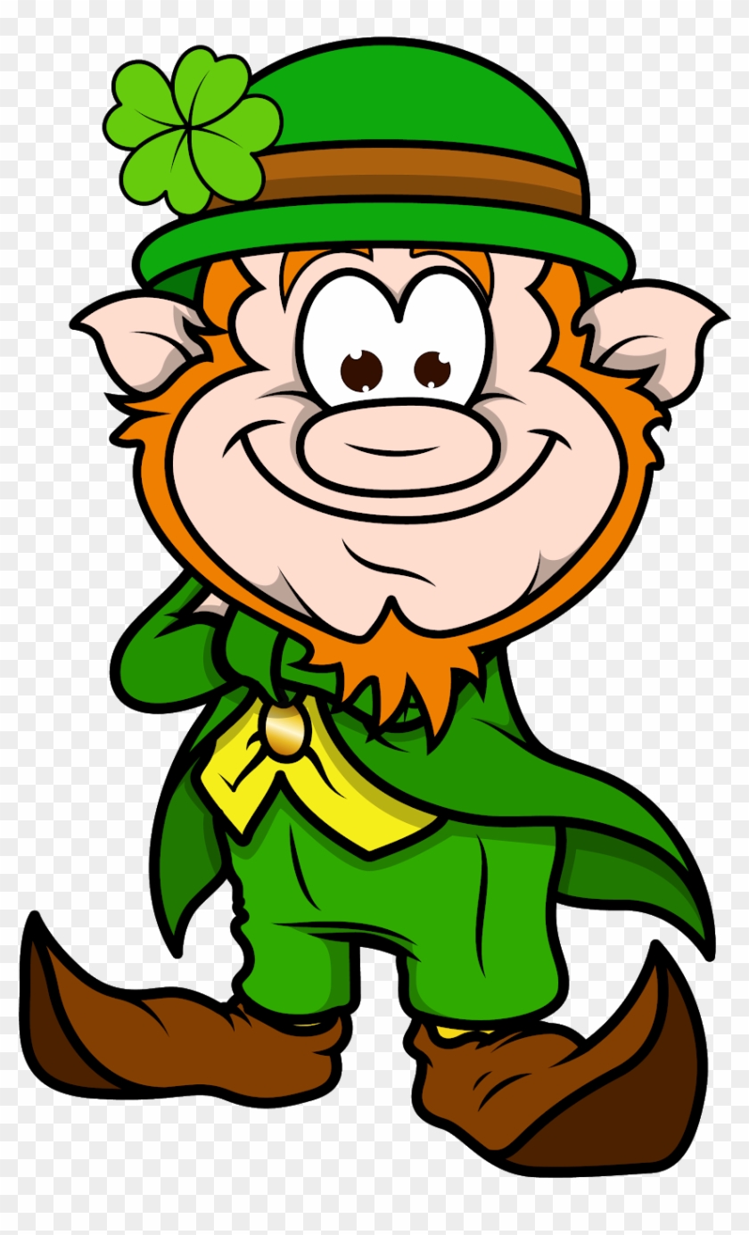 The Leprechaun Is A Small Unfriendly Man/fairy Dressed - Imagenes De Un Duende Animado #597452