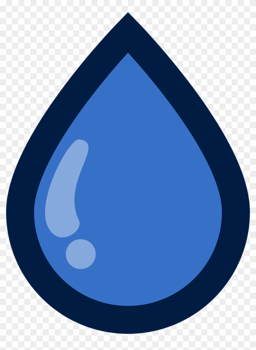 Water Drop Clipart 4, Buy Clip Art - Cannabidiol #597476