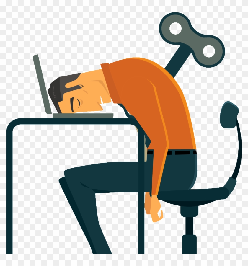 Laborer Boredom Business Job - Tired Worker Png #597503