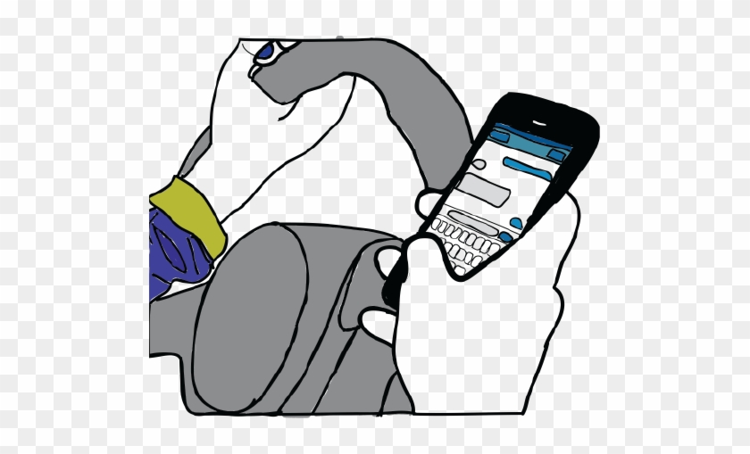Texting And Driving Don't Mix - Mobile Phone #597511