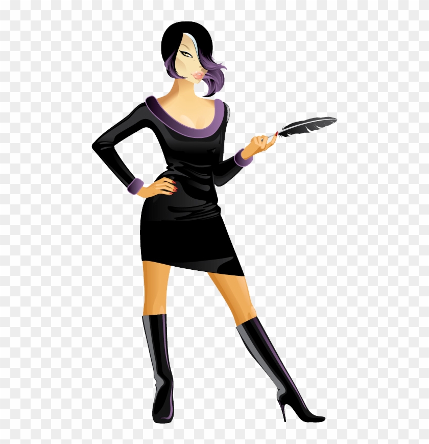 Contact Us - Diva Cartoon Png #597525