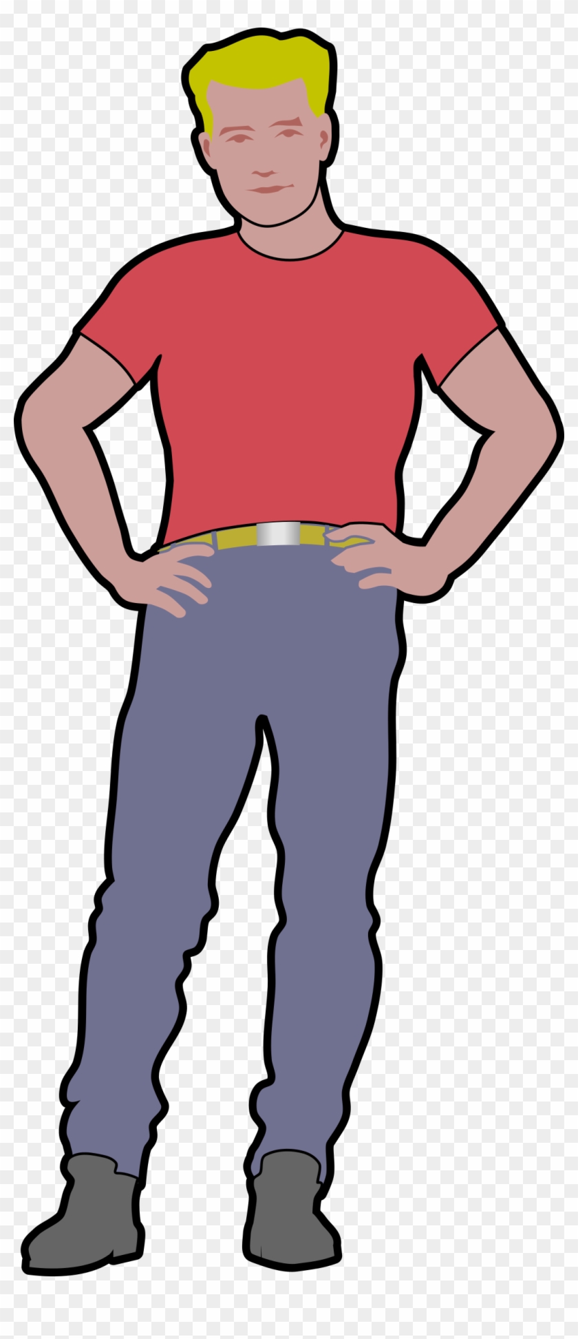 Free Assertive Guy By Rones - Clipart Guy #597814