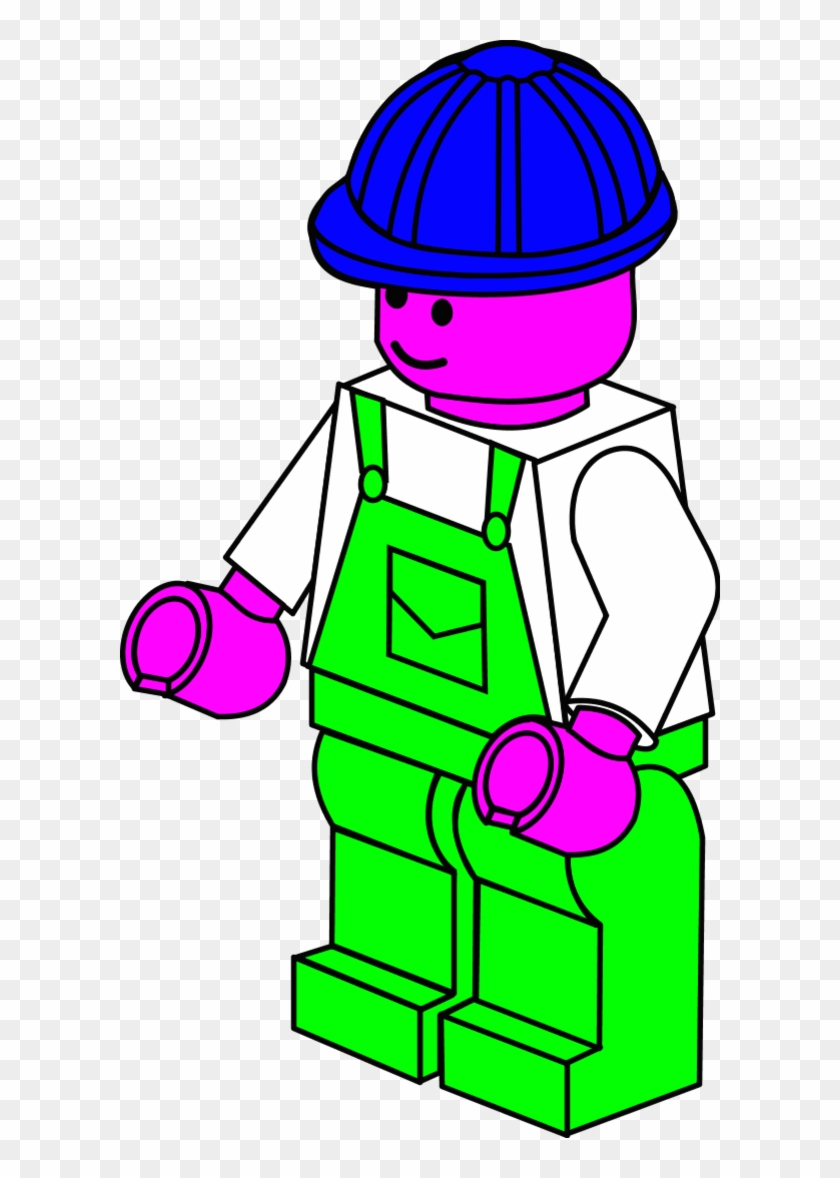 Lego Town Worker - Lego Clipart #597828