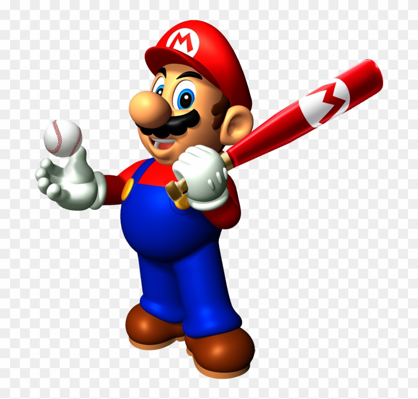 Mario Smb64 - Mario Baseball Png #597941