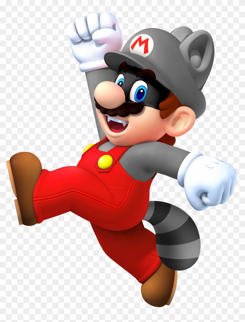 New Super Mario Bros - Super Mario Bros Raccoon Mario #597962