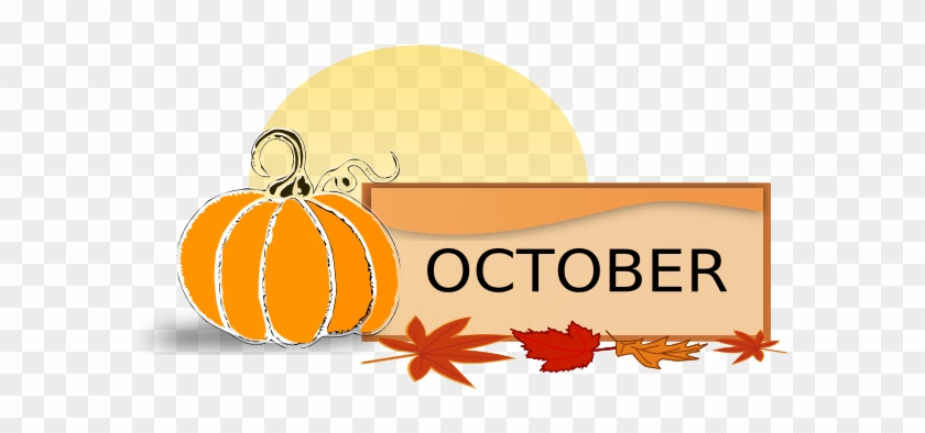 October Clipart Free October Clip Art At Clker Vector - Fall Clip Art #597981