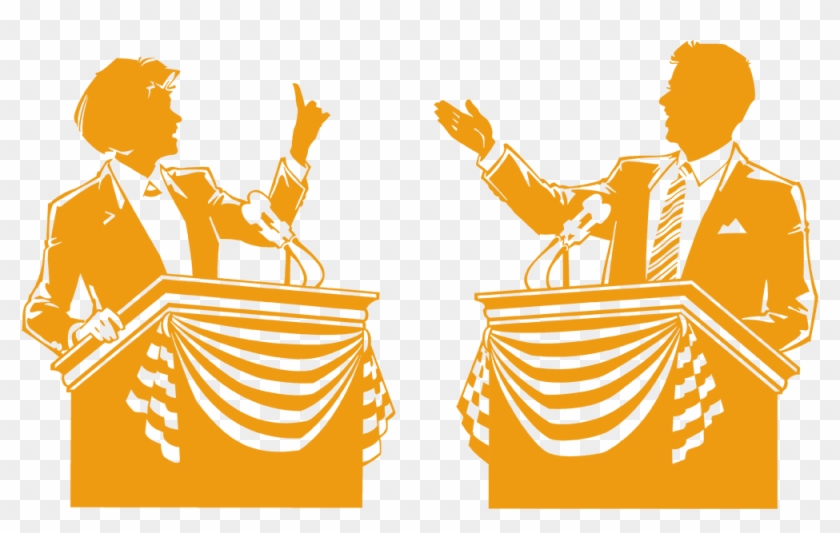 Policy Debate Public Speaking Clip Art - Debate Clipart Png #597989