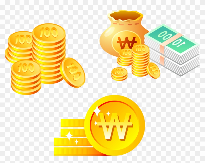 Coin Money Finance Numismatics Graphic Design - 卡通 钱币 #598007