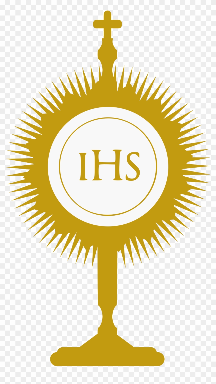 Eucharist Clipart Eucharist Ihs Clip Art At Clker Vector - Blessed Sacrament Icon #598078