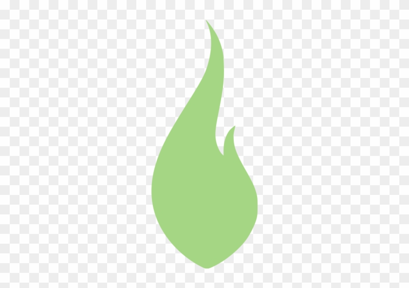Green Fire Icon Png #598089