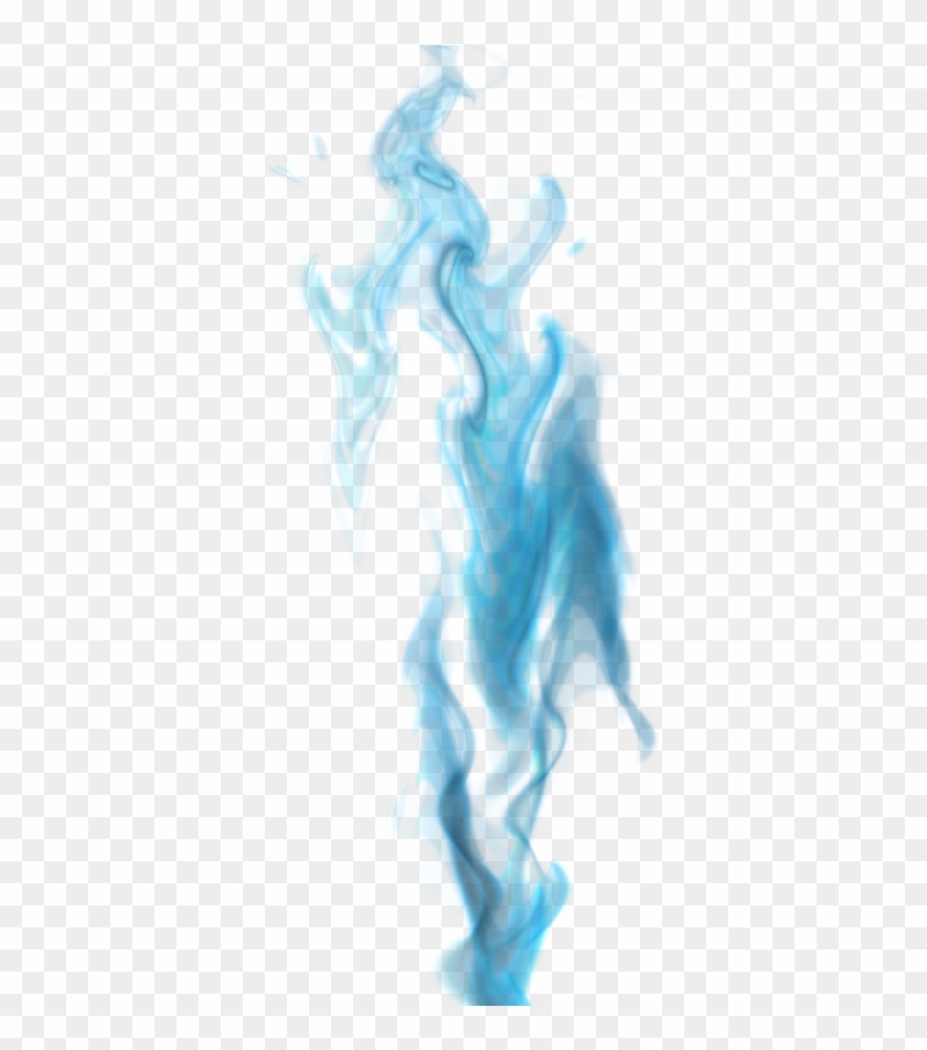 Blue Fire Png - Blue Smoke Transparent Background #598118