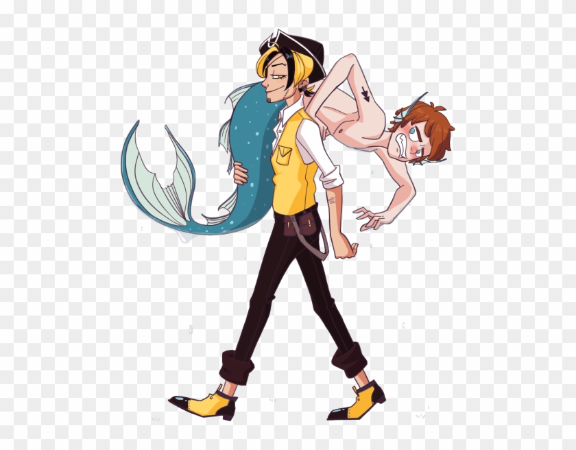 Pirate Bill Cipher And Siren Dipper Http - Gravity Falls Bill X Dipper #598285