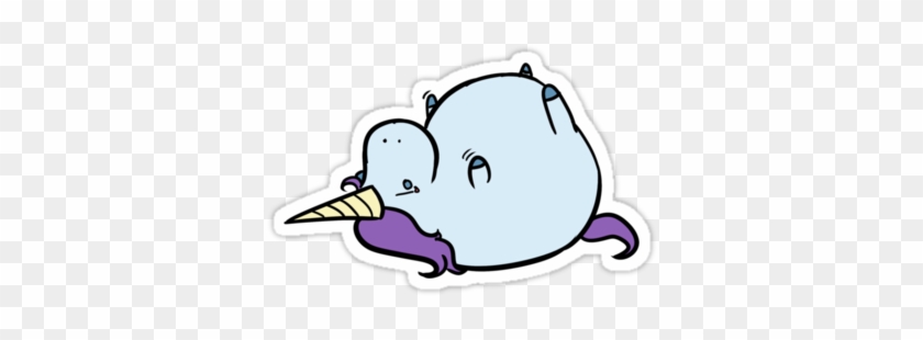 Fat Narwhal Cliparts - Fat Unicorn #598310