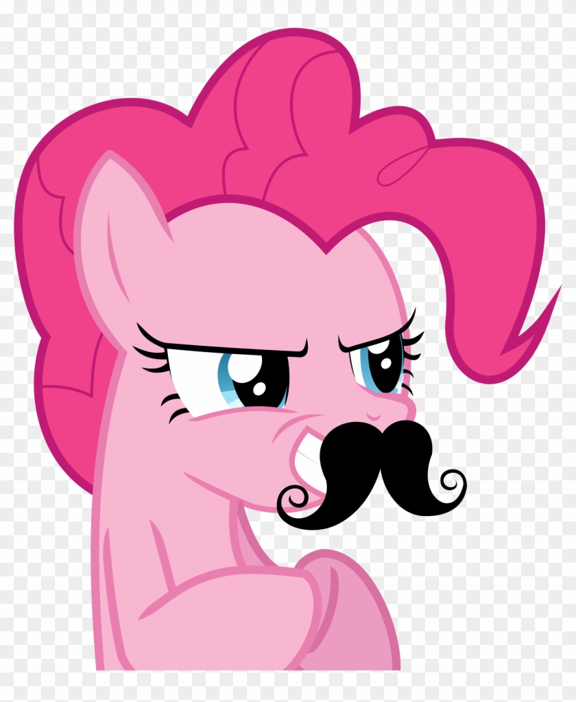 Pinkie Pie Moustache By Hakitocz Pinkie Pie Moustache - Pinkie Pie Gif No Background #598388