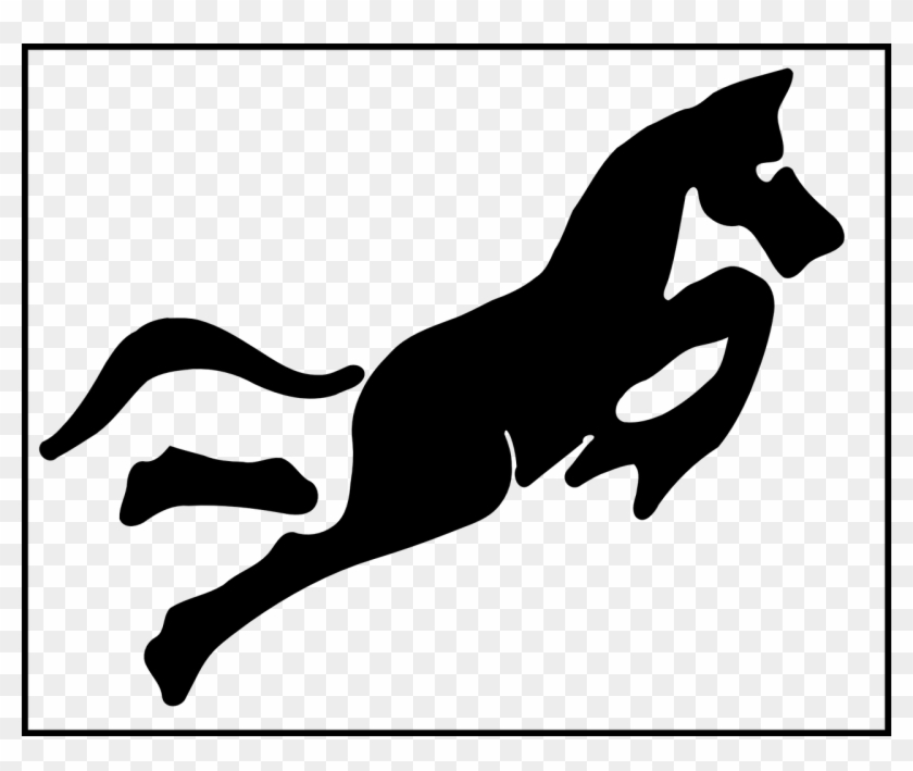 Horse Jumping Shape Cartoon Png Image - Clip Art #598457