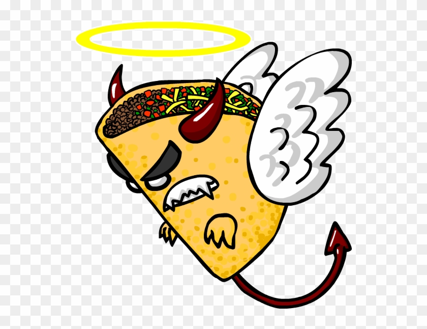 The Devilish Angel Taco By Shyguyxxl - Taco With Angel Wings #598480