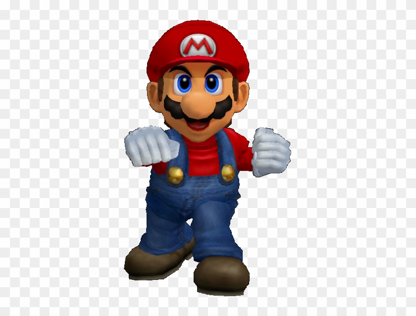 Ssbm Mario Render By Connorrentz - Super Smash Bros Melee Mario #598496