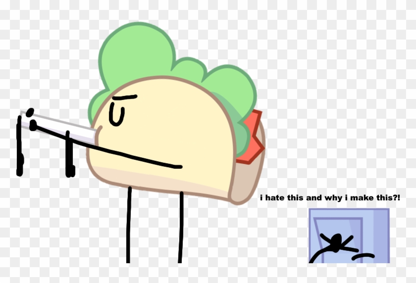 Taco Eat Lollipop By Eskietheflipper - Bfdi Bubble Eats #598522