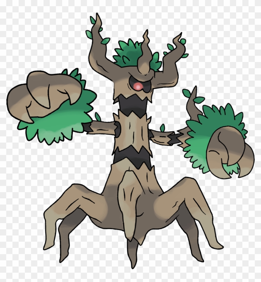 Trevenant V2 By Theangryaron-d7758xh - Pokemon Trevenant #598540