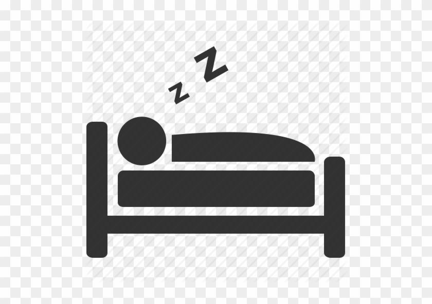 Large Bed - Sleep Icon Png Transparent #598642