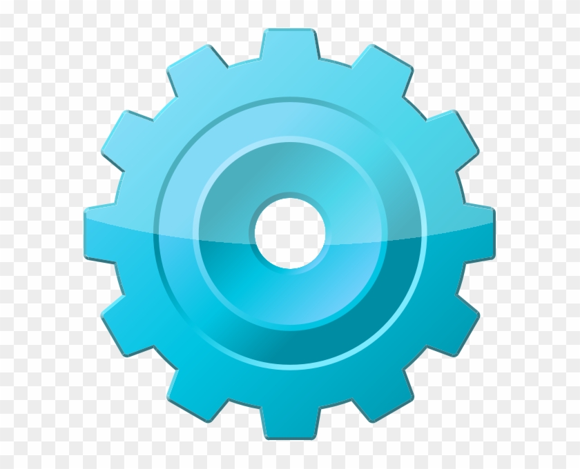 Config Tool Icon Light Blue - Intuc Logo Black & White #598806