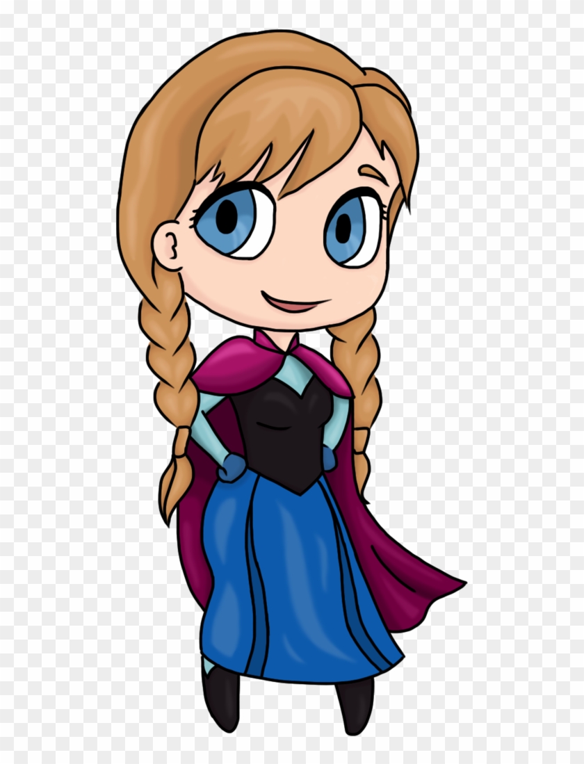 Chibi Anna By The Rose Of Tralee - Anna Frozen Drawing Chibi #598826
