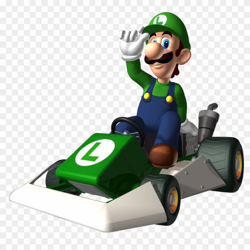 Don't Forget To Link To This Page For Attribution - Mario Kart Ds Luigi #598983