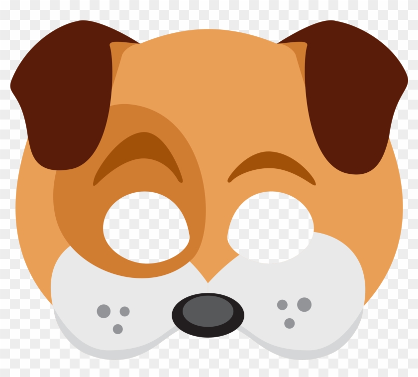 Clip Art Dog Mask #599024