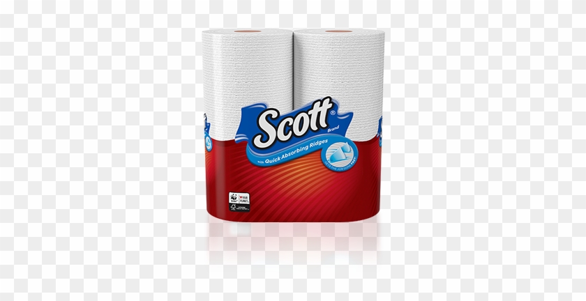 Paper Sheet Clipart Paper Towel - Scott Paper Towels 6 Rolls #599103
