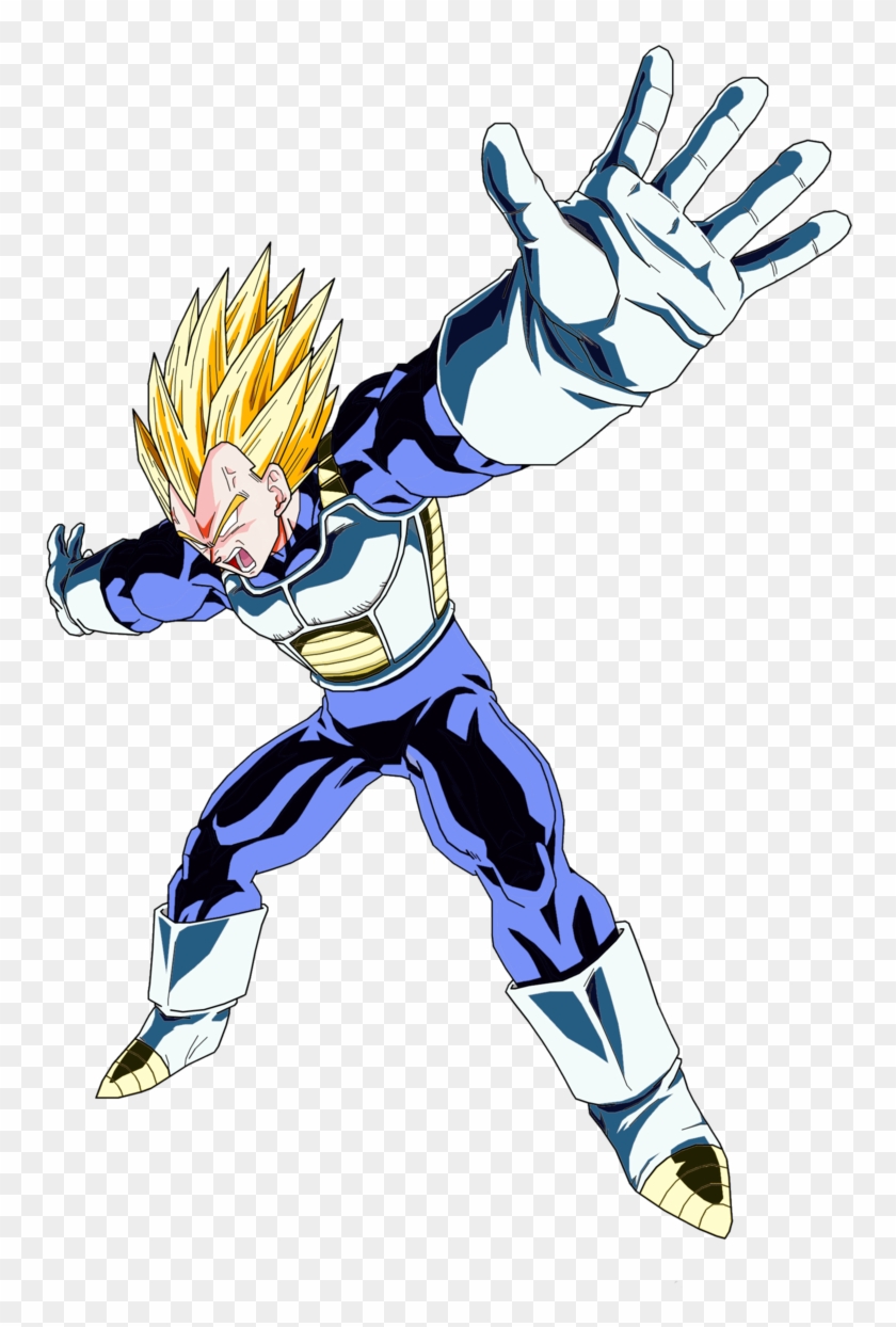 Download HD Dragon - Dragon Ball Vegeta Ssj2 Transparent PNG Image 