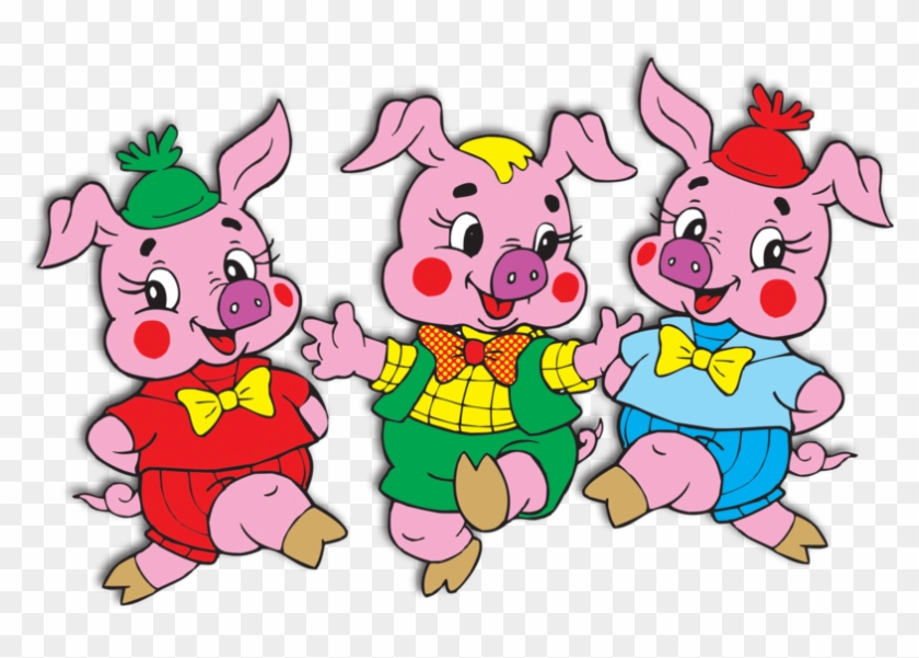 Funny Cartoon Pigs Animals Clip Art Images Are On A - Fairy Tale #599237