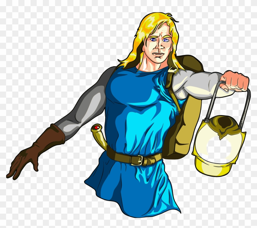 Big Image - Medieval Man Blonde Png #599244