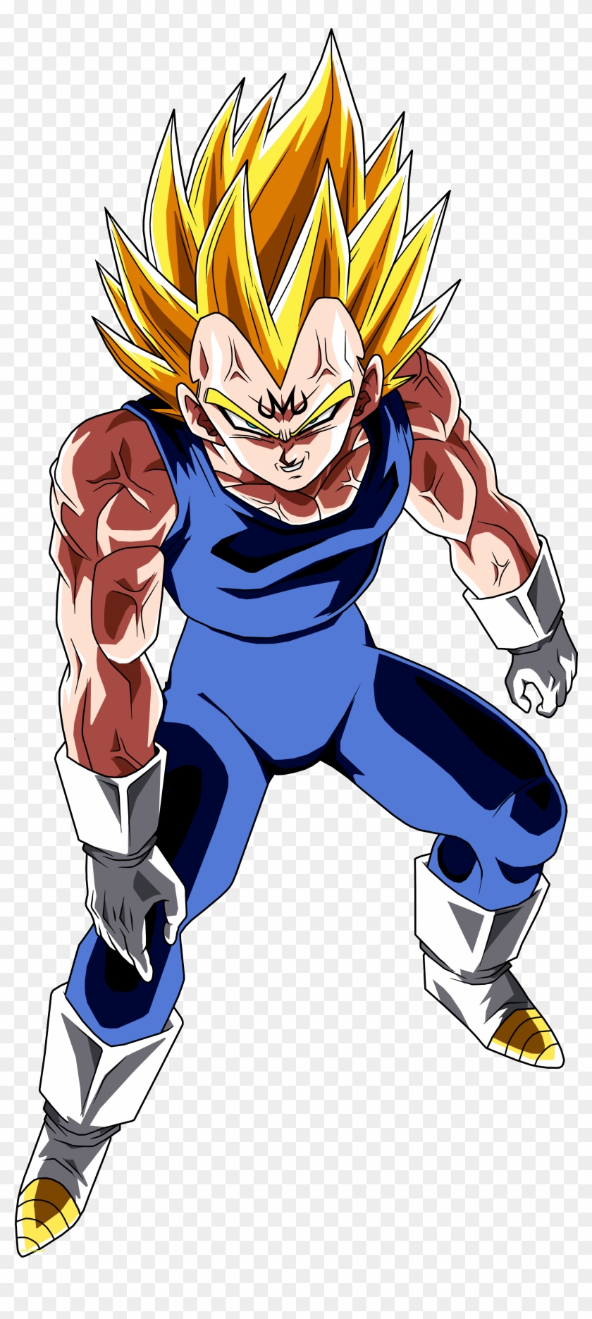 Thumb Image - Majin Vegeta Ssj 2, HD Png Download , Transparent Png Image -  PNGitem