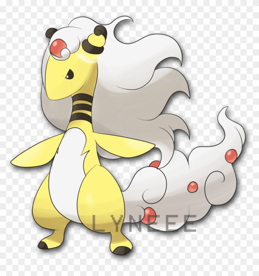 Mega Ampharos By Lyneee Mega Ampharos By Lyneee - Pokemon Mega Ampharos #599308