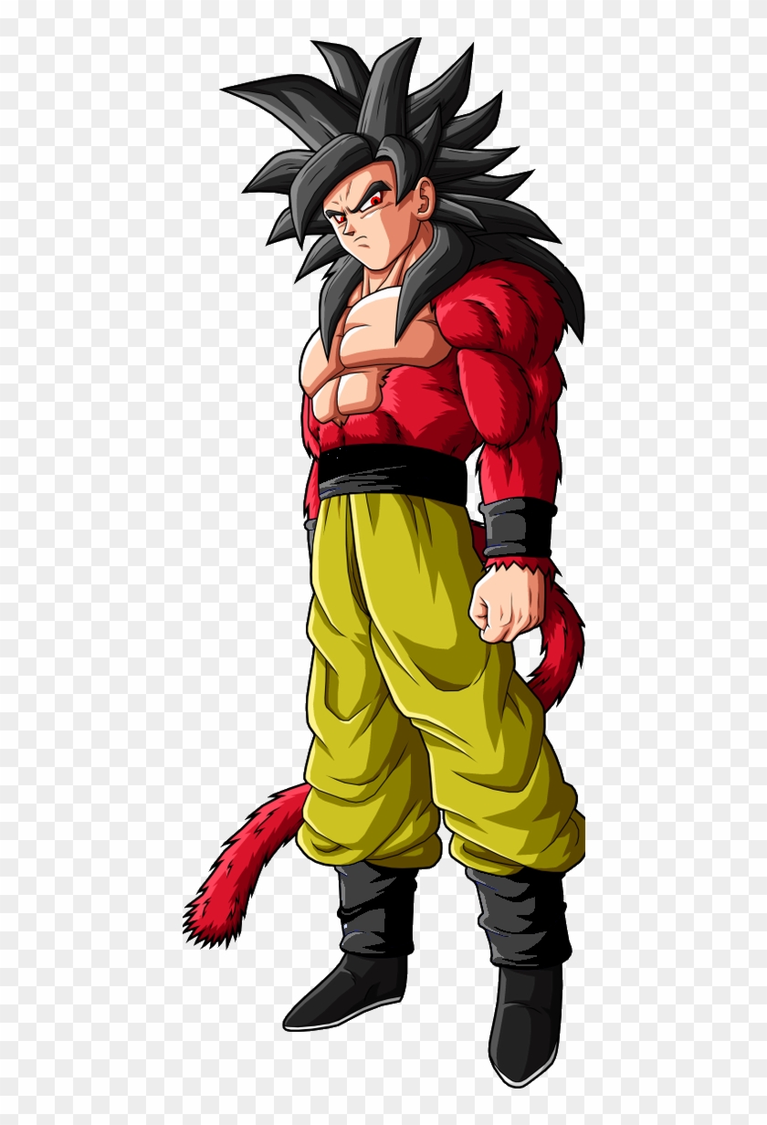 Goku Super Saiyan 3, Goku Super Saiyan - Super Saiyan 4 Render #599315