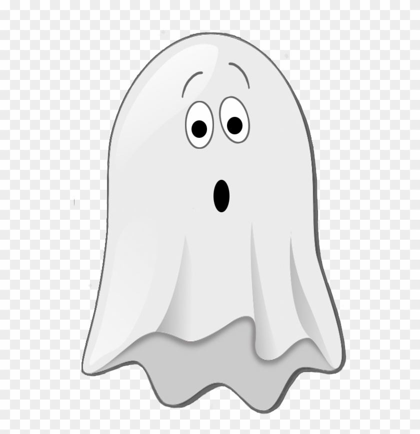 Scared Little Ghost Clip Art - Little Ghost Clipart #599318