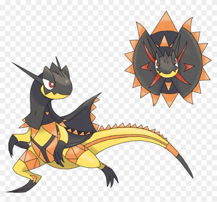 Mega Heliolisk By Trxpics - Pokemon Heliolisk Mega Evolution #599377