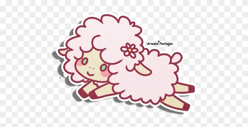 Shelby The Pink Little Sheep By Arieann-pentagon - Shelby The Pink Little Sheep By Arieann-pentagon #599510