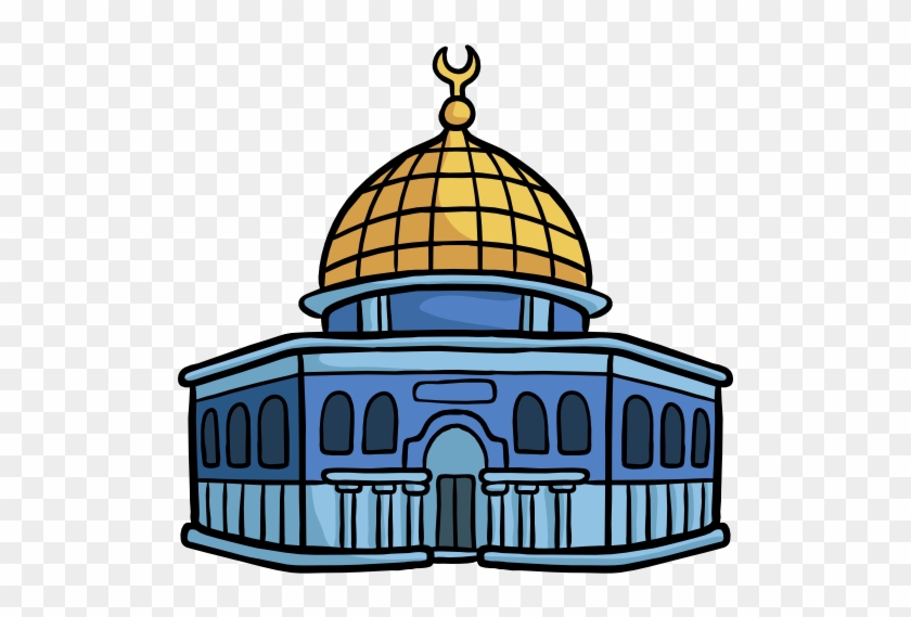 Dome Of The Rock Free Icon - Dome Of The Rock Png #599635