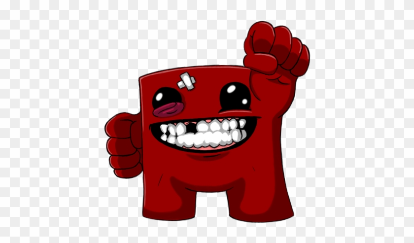 Super Meat Boy By Equilibrik - Super Meat Boy Png #599687