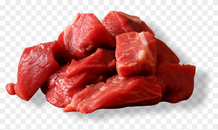 Raw Clipart Cow Meat - Meat Transparent Background #599698