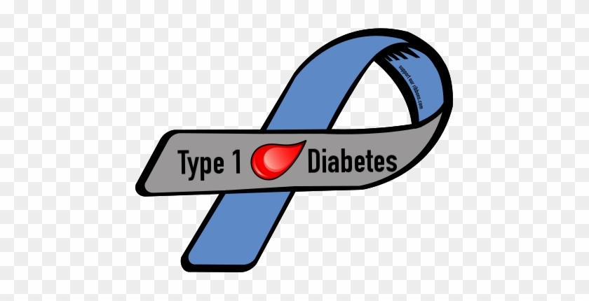 Type 1 Diabetes Proceeds Benefit Dri Thanks To A Diabetes - Type 1 Diabetes Ribbon #599814