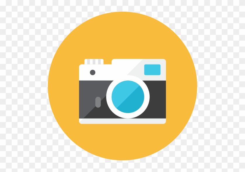 E-waste Is A Name For - Camera Round Icon Png #599922