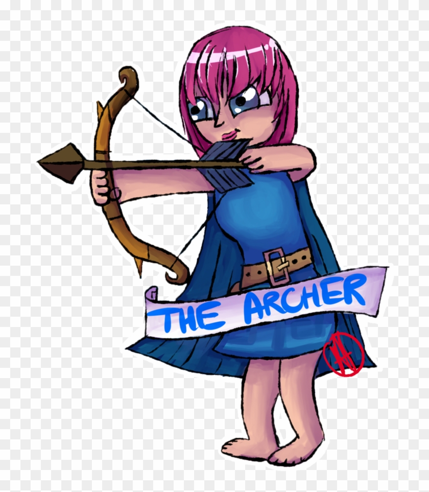Archer From Clash Royale By Nanocome09 - Cartoon #599932